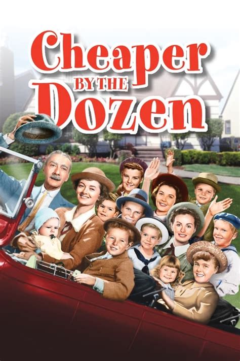 "Cheaper by the Dozen", based on the real-life story of the Gilbreth family, follows them from Providence, Rhode Island, to Montclair, New Jersey, and details the amusing anecdotes found in large families.